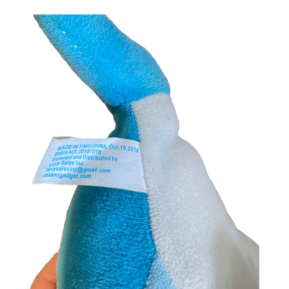 5/$25 Pensacola Beach, FL Blue Dolphin Plush Stuffed Animal - Picture 4 of 4